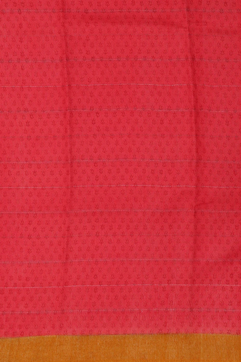 Image of Printed Tussar Silk Dark Cream Saree